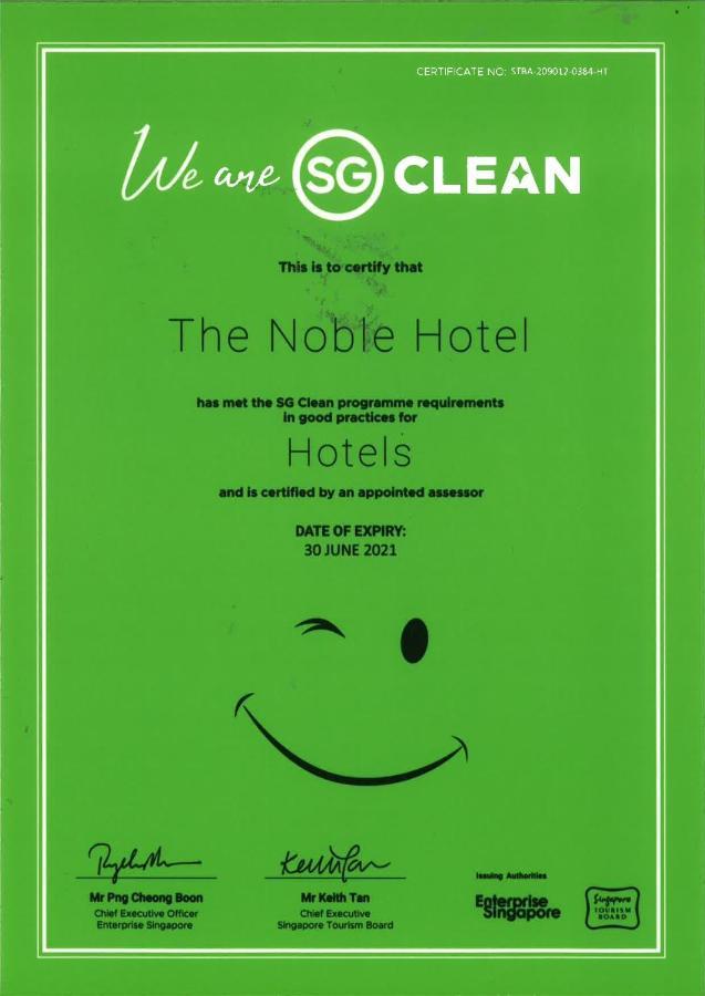 Noble Hotel Express, Check In 10Pm, Check Out 9Am Singapur Exteriér fotografie